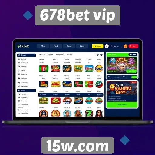 Interface do 678bet vip é otimizada para melhor experiência